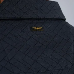 PME Legend Tops*Polo With Long Sleeves Blue