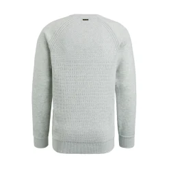 PME Legend Tops*Pullover In A Material Mix Beige