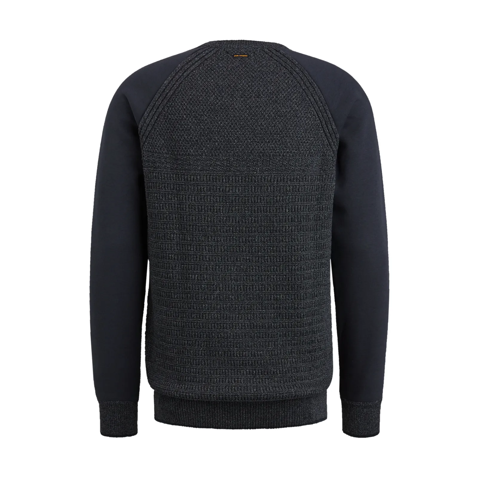 PME Legend Tops*Pullover In A Material Mix Blue