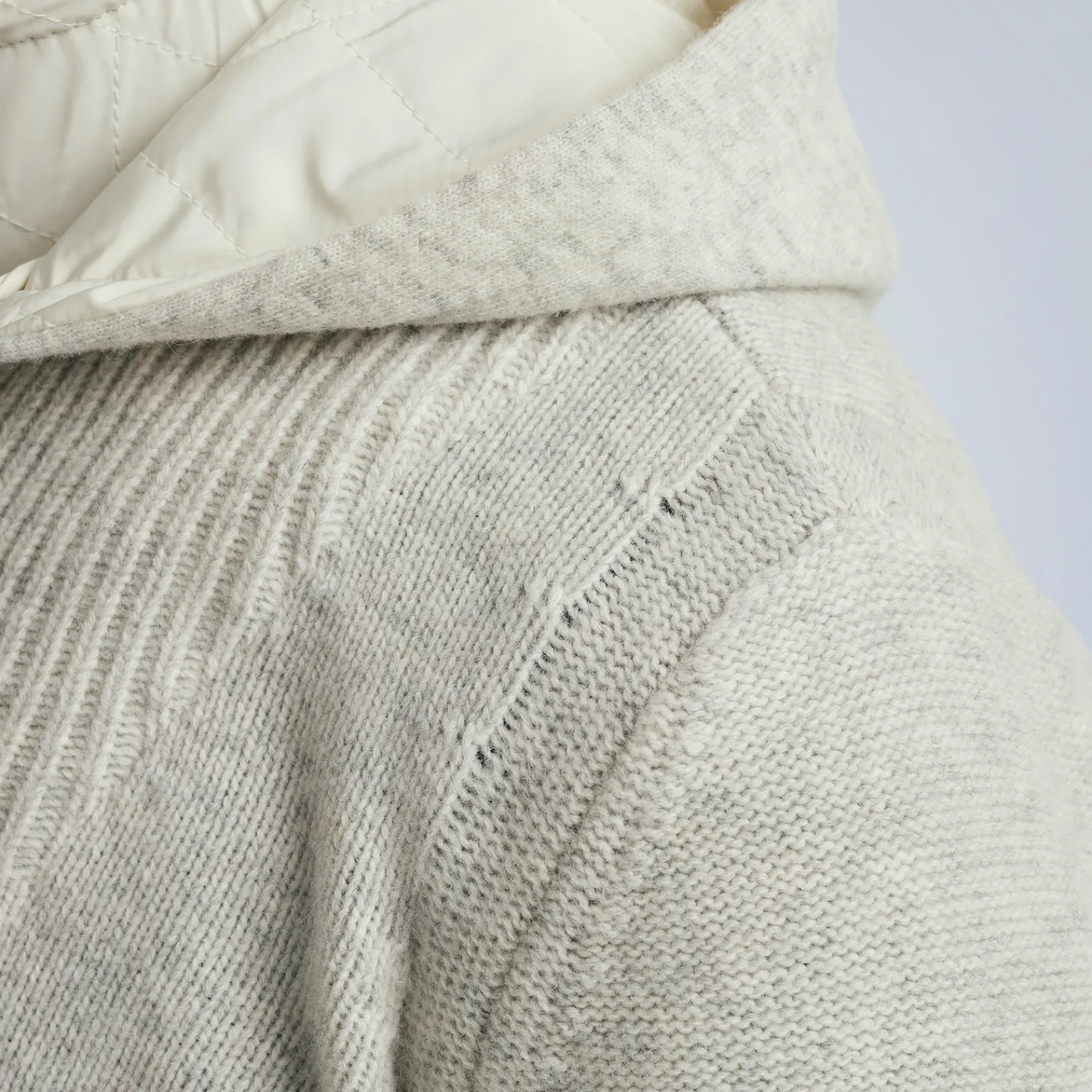 PME Legend Tops*Pullover In A Wool Blend Grey