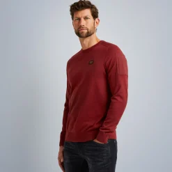PME Legend Tops*Pullover With Cargo Pocket Red
