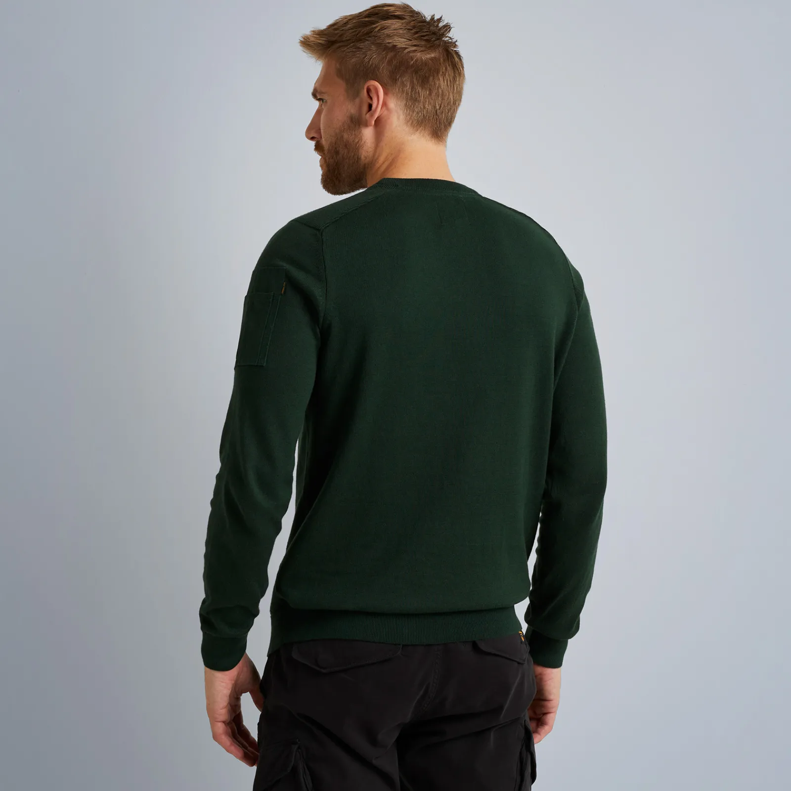 PME Legend Tops*Pullover With Cargo Pocket Green