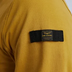 PME Legend Tops*Pullover With Half Zipper Brown