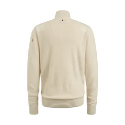 PME Legend Tops*Pullover With Half Zipper Beige