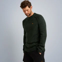 PME Legend Tops*Pullover With Raglan Sleeves Green