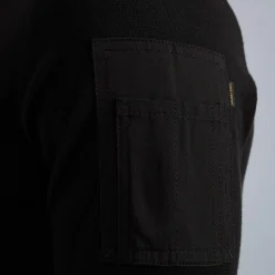PME Legend Tops*Pullover With Stand-Up Collar Grey