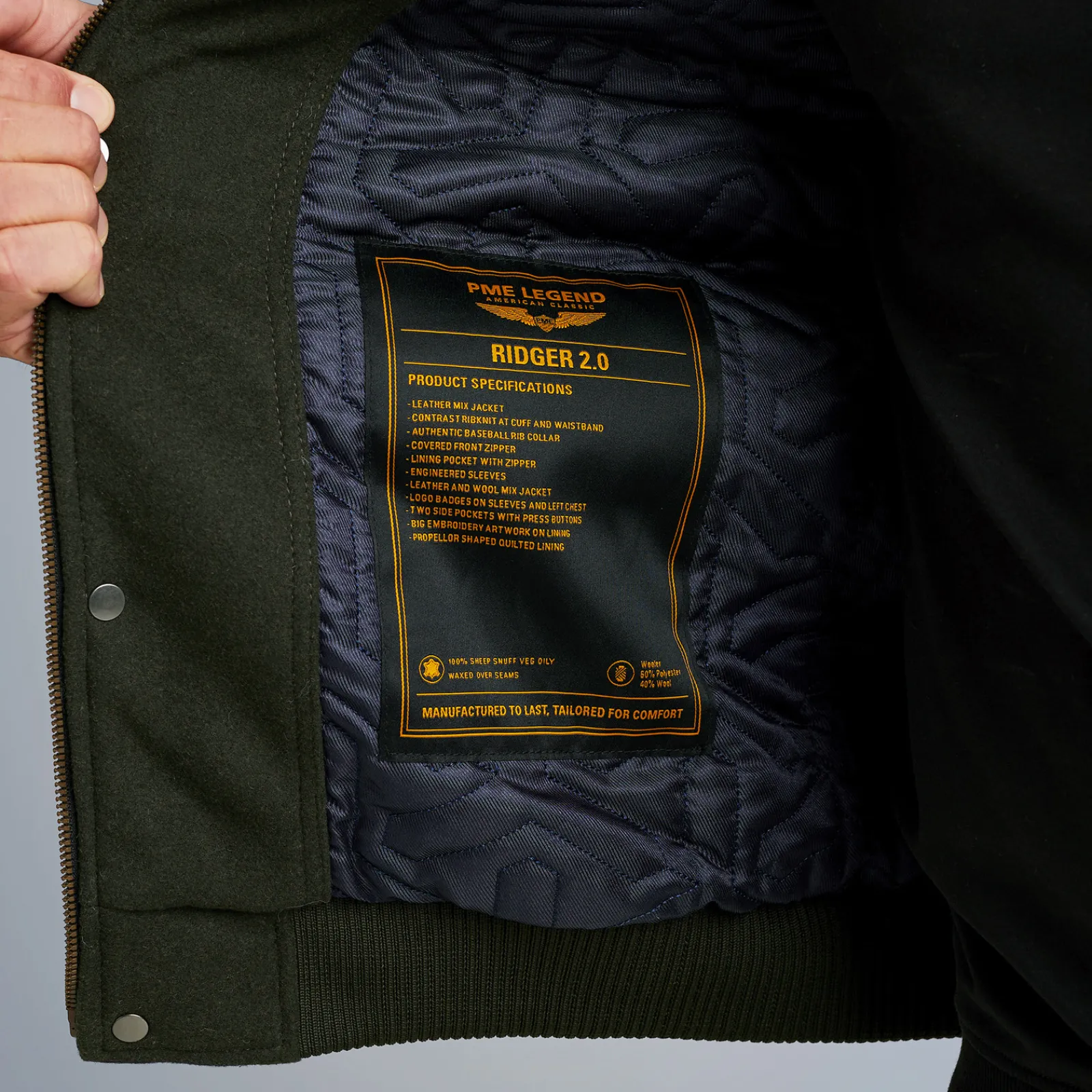 PME Legend Jackets*Ridger Jacket Green