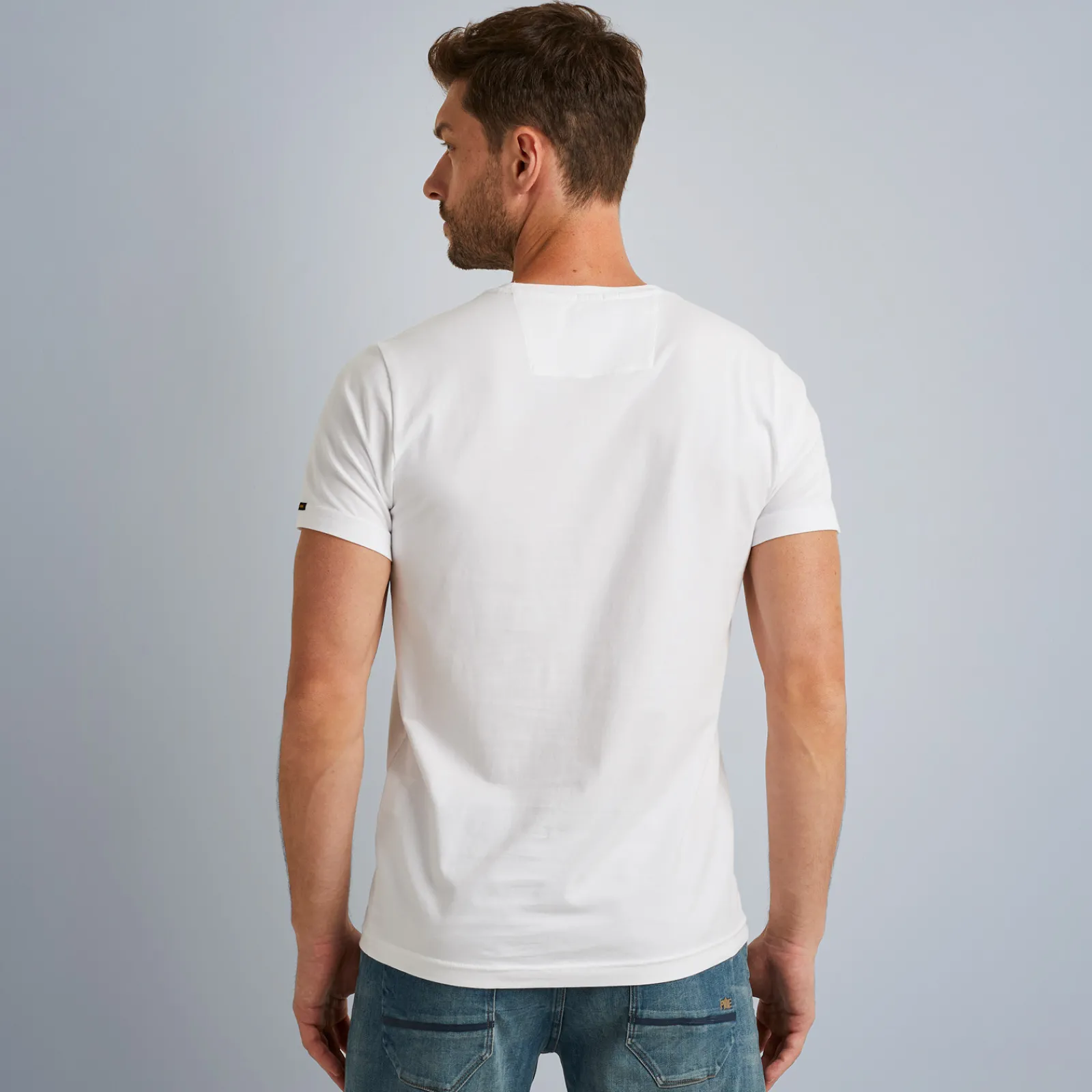 PME Legend Tops*Round Neck Guyver T-Shirt White