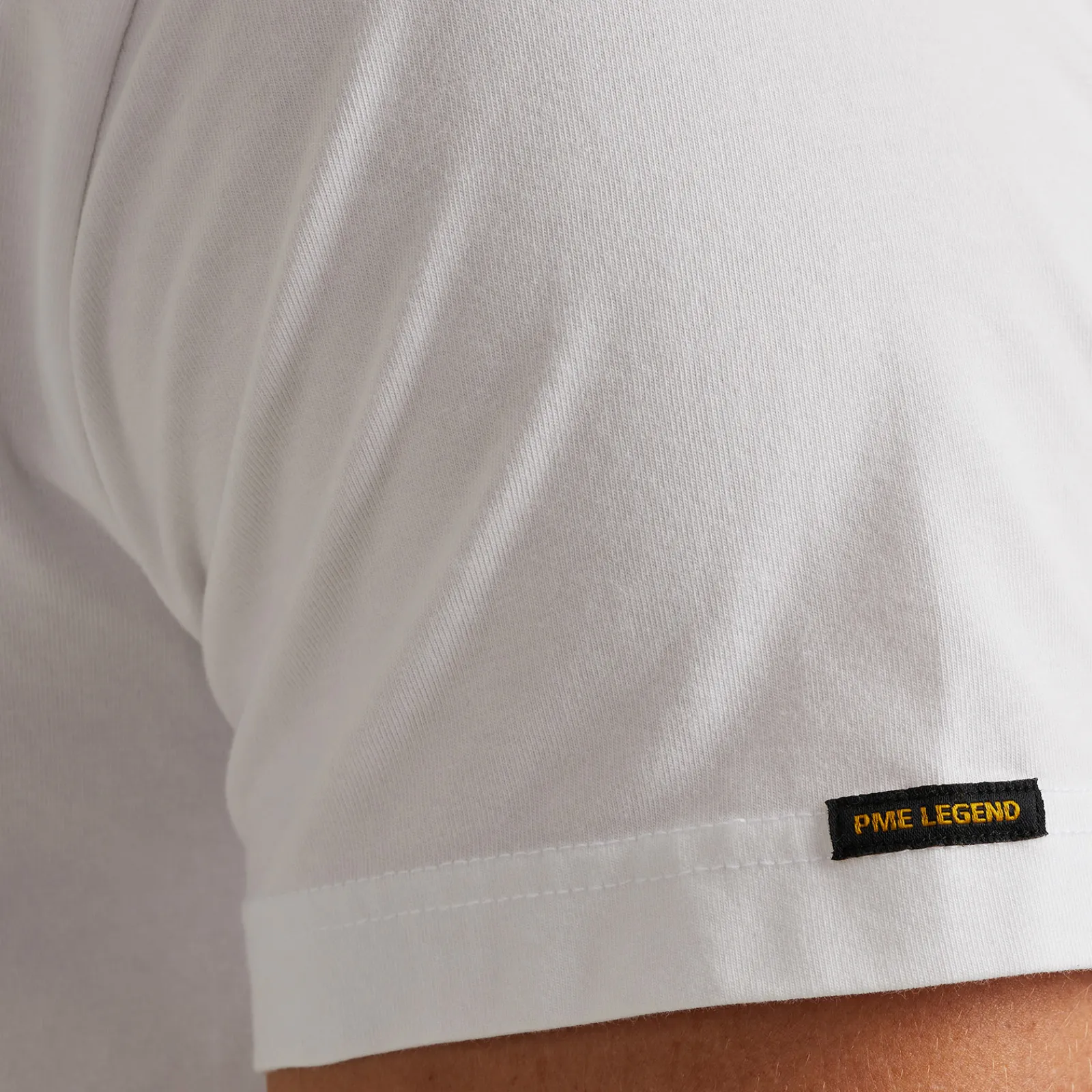 PME Legend Tops*Round Neck Guyver T-Shirt White