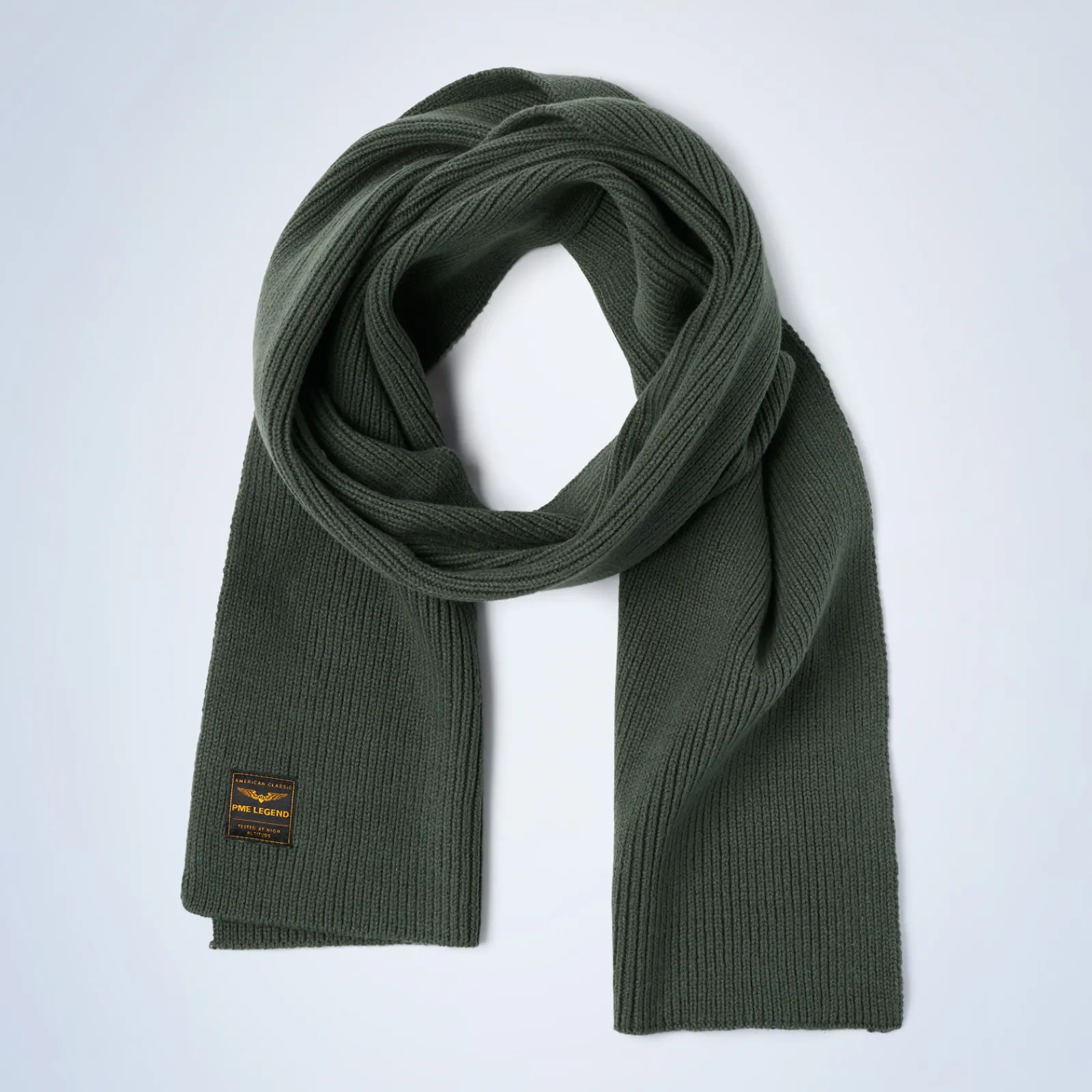 PME Legend *Scarf In A Cotton Blend Green