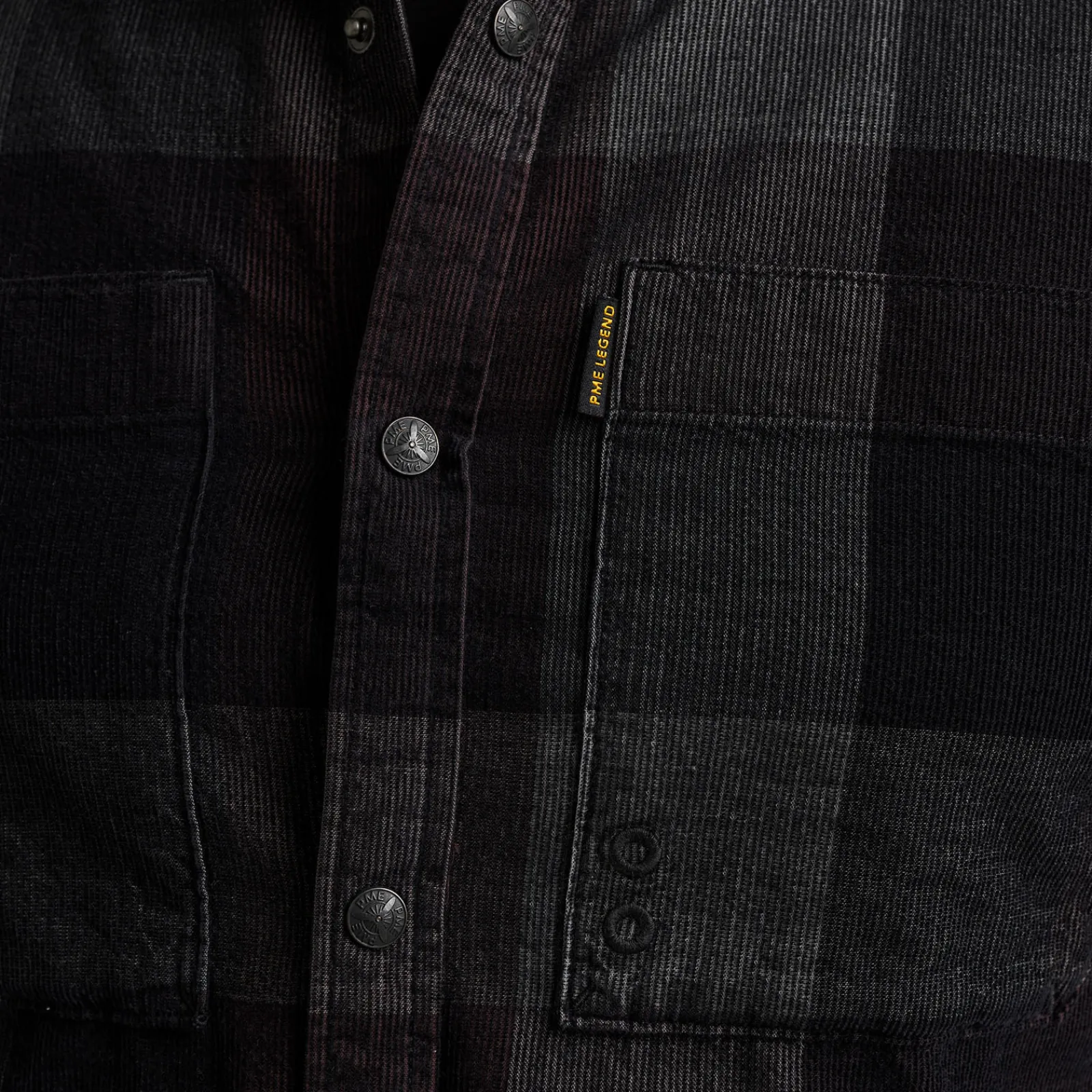 PME Legend Tops*Shirt In Corduroy Brown