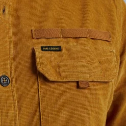PME Legend Tops*Shirt In Corduroy Brown