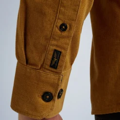 PME Legend Tops*Shirt In Corduroy Brown
