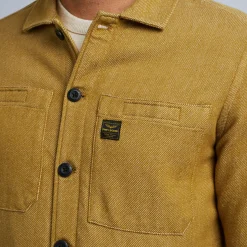 PME Legend Tops*Shirt In Flannel Twill Brown