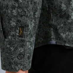 PME Legend Tops*Shirt In Poplin Cotton Green