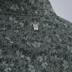 PME Legend Tops*Shirt In Poplin Cotton Green