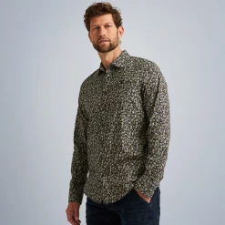 PME Legend Tops*Shirt In Poplin Cotton Blue
