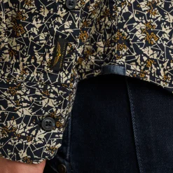 PME Legend Tops*Shirt In Poplin Cotton Blue
