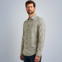 PME Legend Tops*Shirt In Poplin Cotton Beige