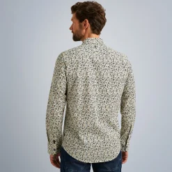 PME Legend Tops*Shirt In Poplin Cotton Beige