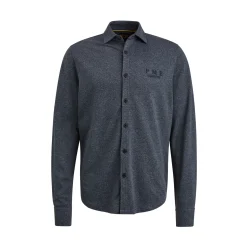 PME Legend Tops*Shirt In Twill Jersey Blue