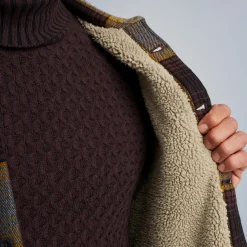 PME Legend Tops*Shirt Jacket With Check Pattern Brown