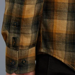 PME Legend Tops*Shirt With Check Pattern Brown