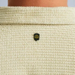 PME Legend Tops*Shirt With Corduroy Texture Grey