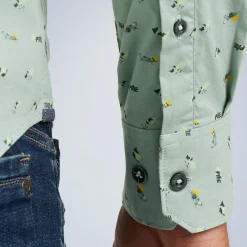 PME Legend Tops*Shirt With Print Green