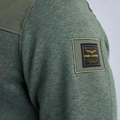 PME Legend Tops*Shirt With Zipper Green