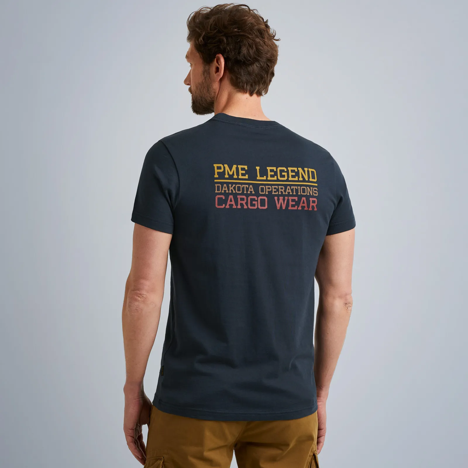 PME Legend Tops*Short Sleeve R-Neck Open End Jersey Blue