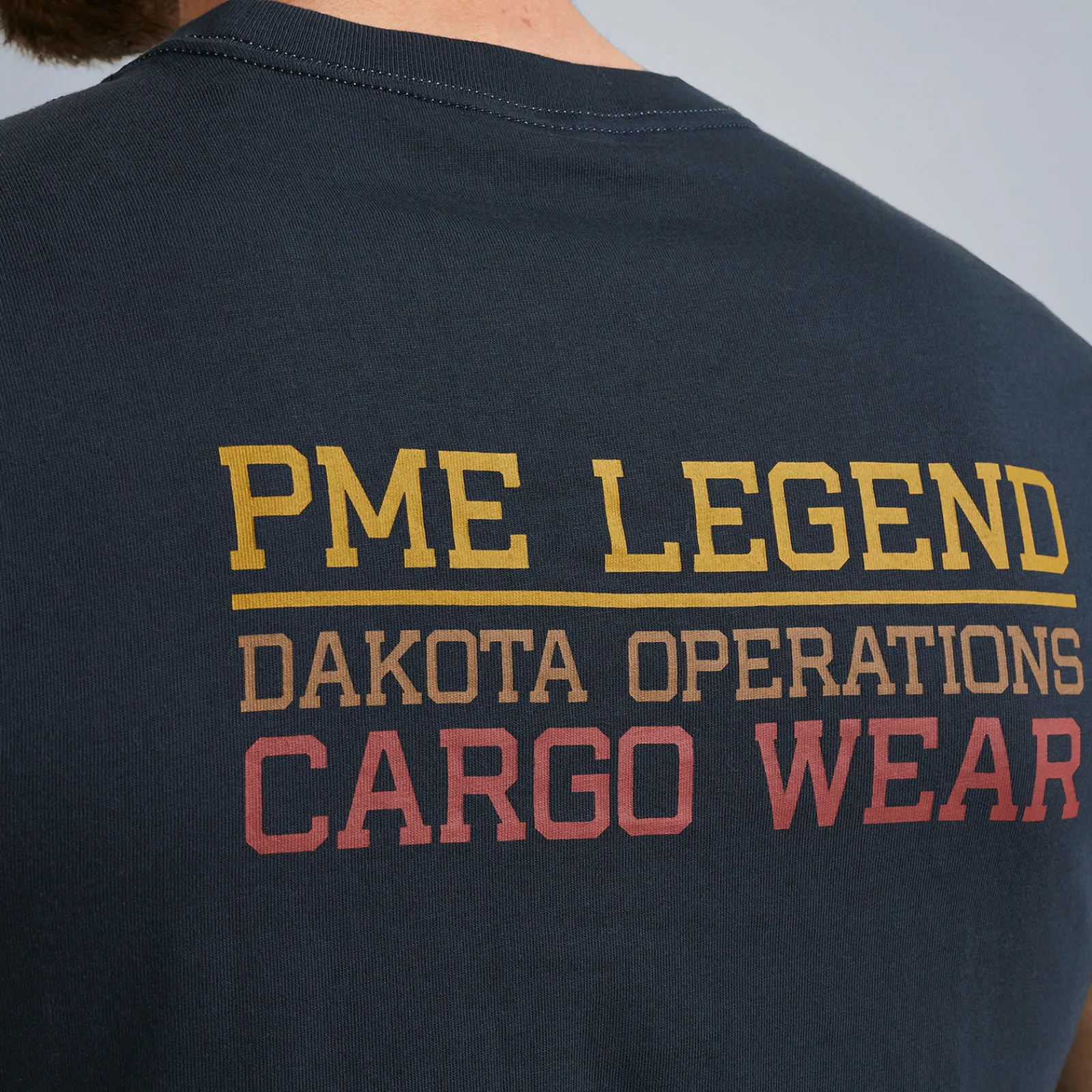 PME Legend Tops*Short Sleeve R-Neck Open End Jersey Blue
