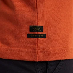 PME Legend Tops*Short Sleeve R-Neck Open End Jersey Orange