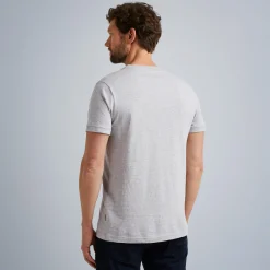 PME Legend Tops*Short Sleeve R-Neck Slub Jersey Grey