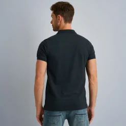 PME Legend Tops*Short Sleeve Trackway Polo Blue