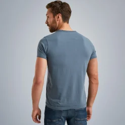 PME Legend Tops*Short Sleeve T-Shirt Blue