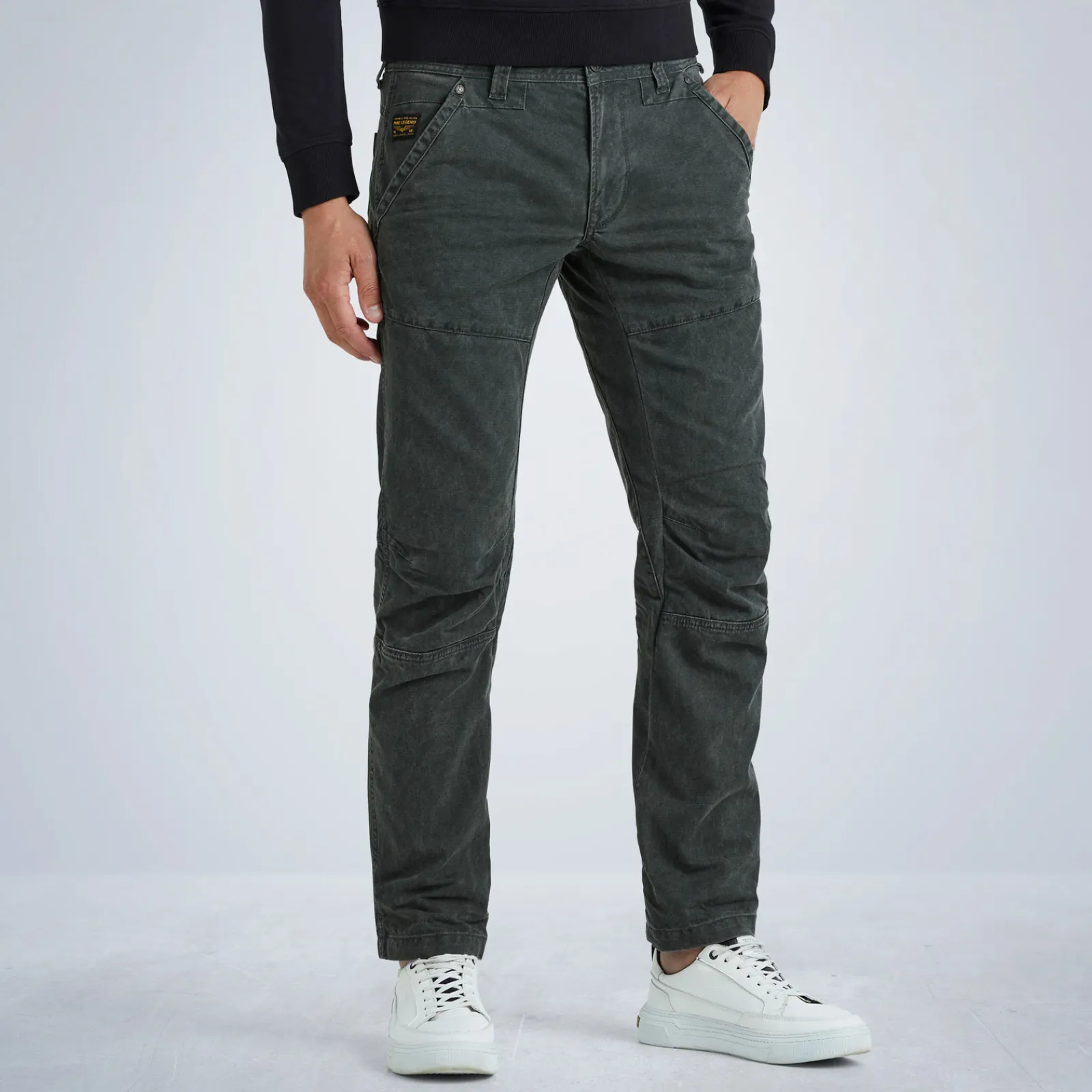 PME Legend Pants*Skylock Regular Fit Worker Pants Grey
