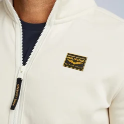 PME Legend Tops*Sweat Jacket In Terry Fabric Beige