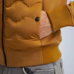 PME Legend Tops*Sweat Jacket With Hood Brown