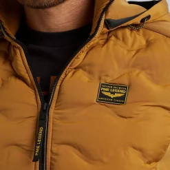 PME Legend Tops*Sweat Jacket With Hood Brown