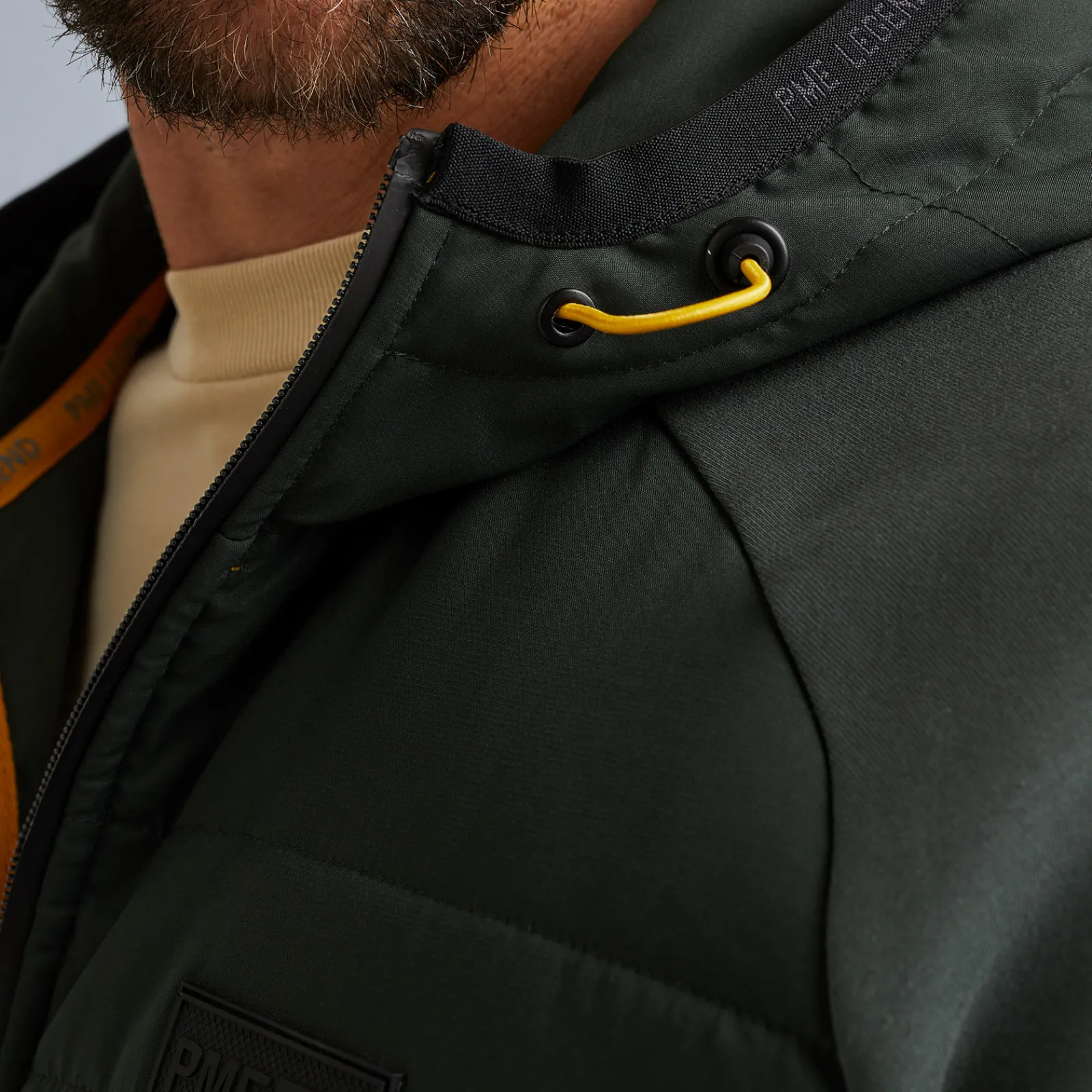 PME Legend Tops*Sweat Jacket With Hood Green