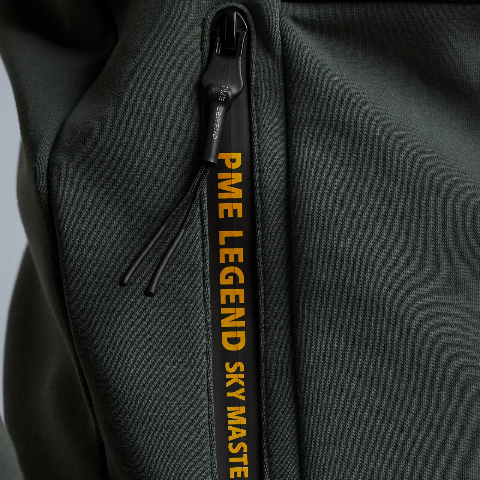 PME Legend Tops*Sweat Jacket With Hood Green