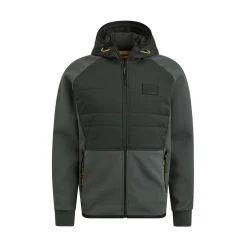 PME Legend Tops*Sweat Jacket With Hood Green