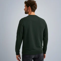 PME Legend Tops*Sweatshirt With Cargo Pocket Green