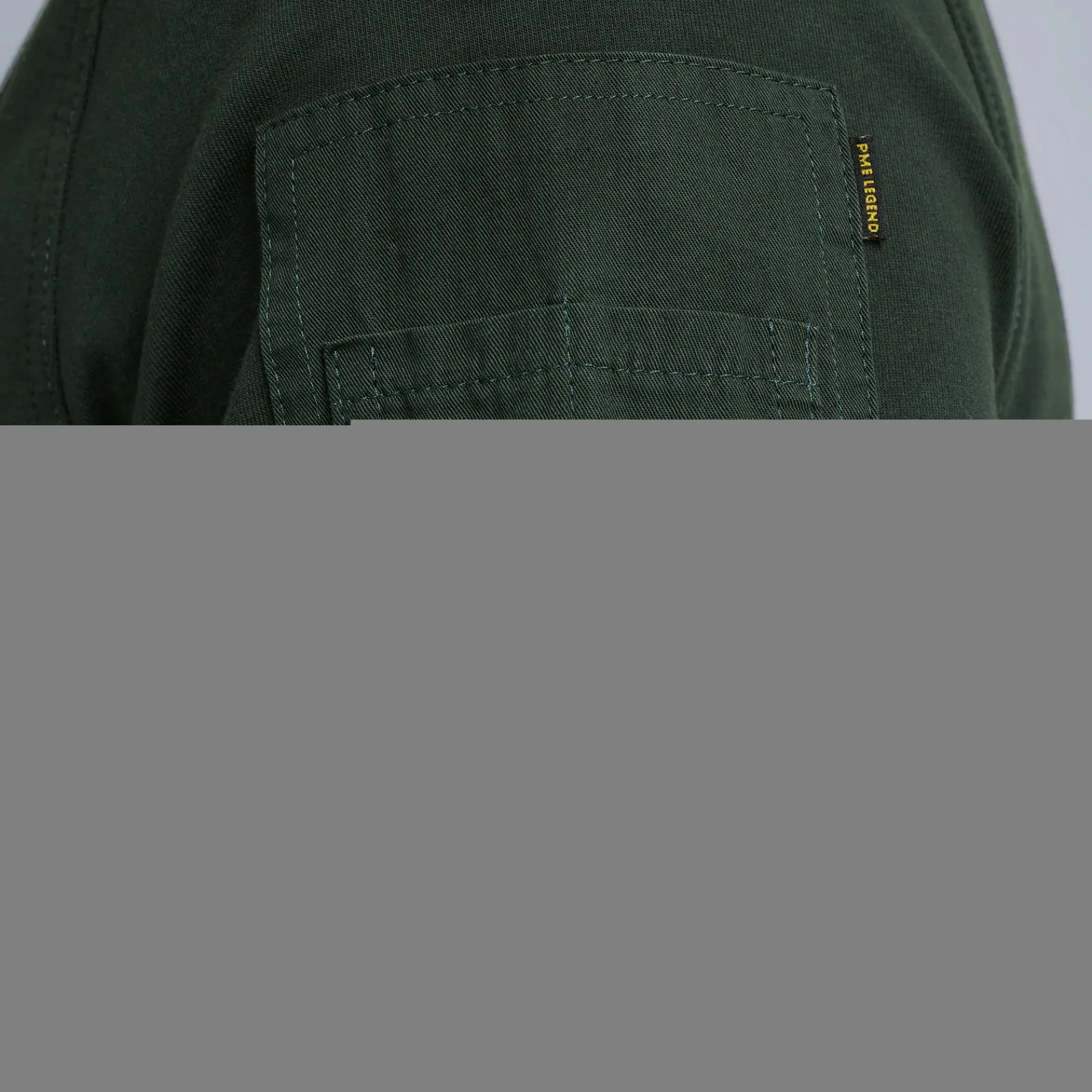 PME Legend Tops*Sweatshirt With Cargo Pocket Green