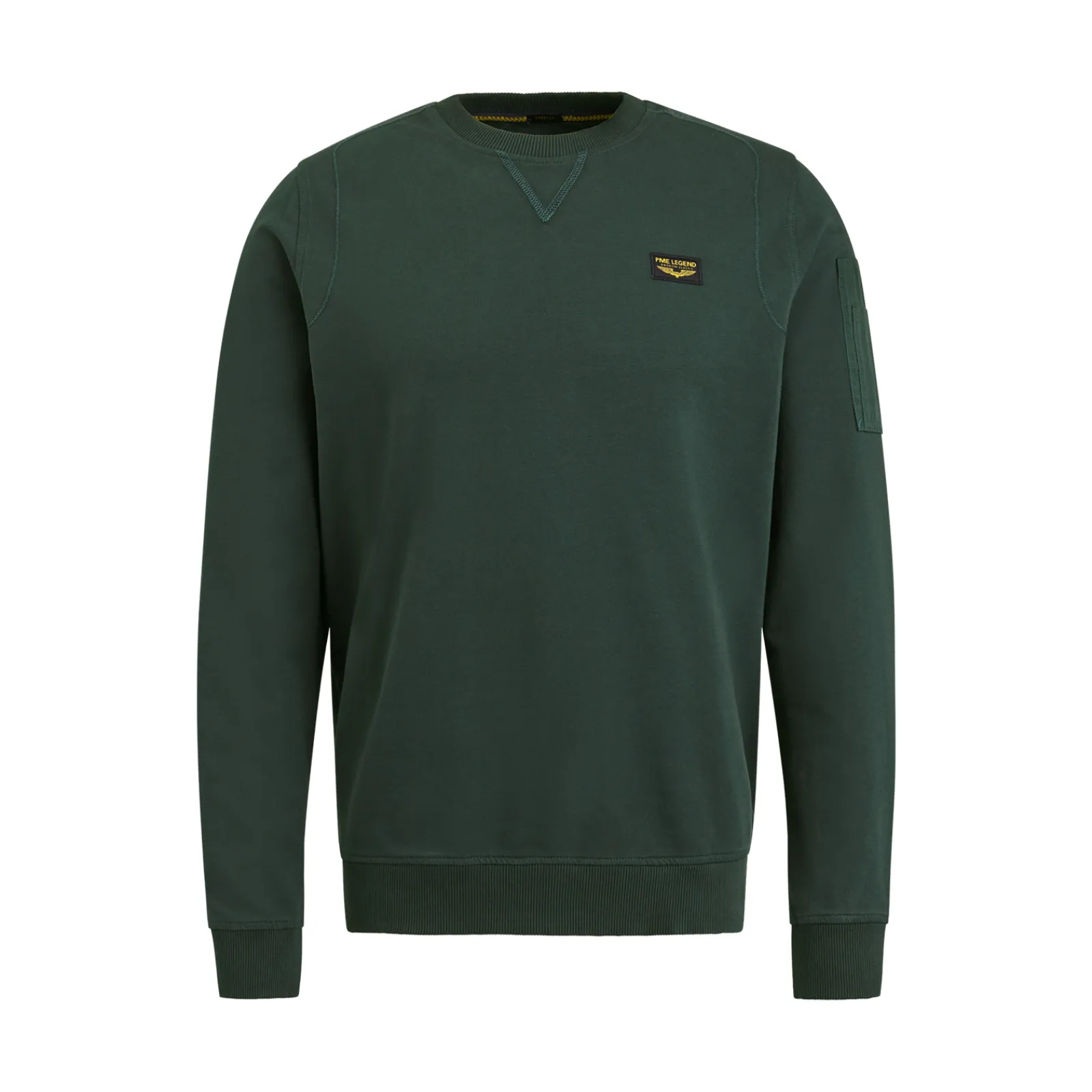 PME Legend Tops*Sweatshirt With Cargo Pocket Green