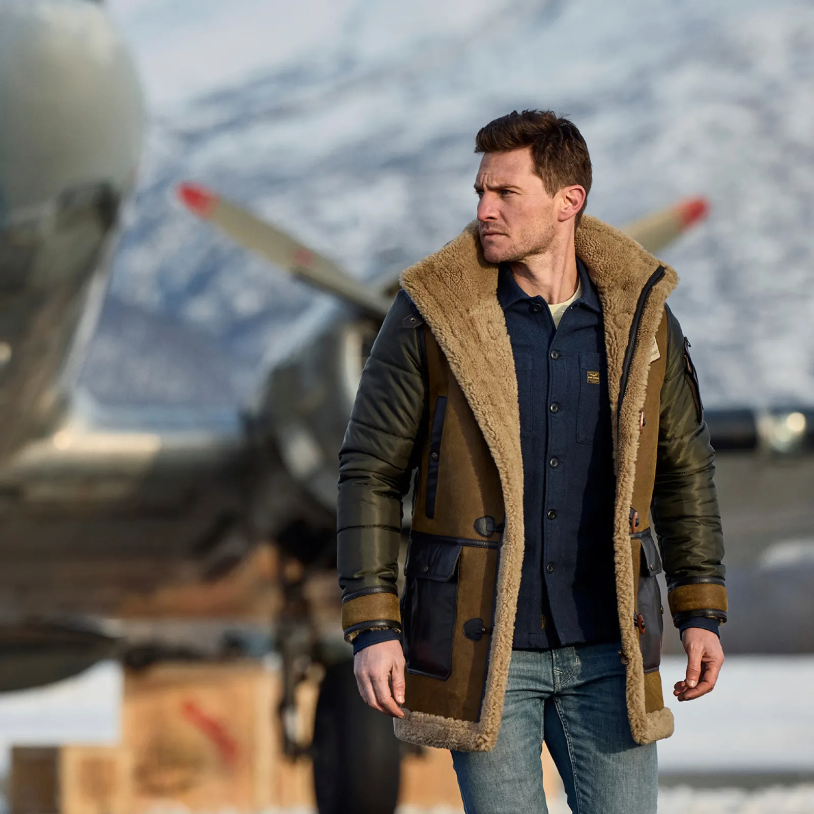 PME Legend Jackets*Tornador Leather Jacket Brown