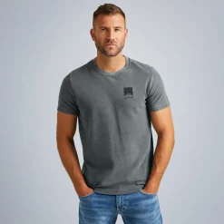 PME Legend Tops*T-Shirt In Pique Green