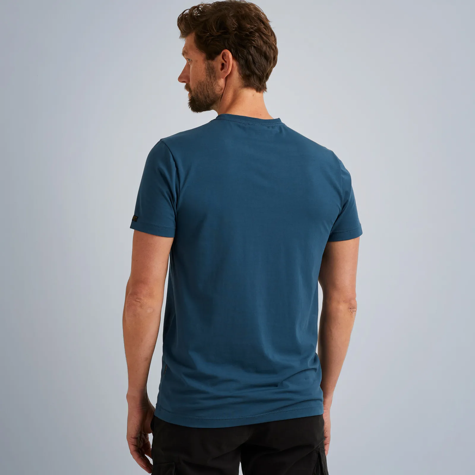 PME Legend Tops*T-Shirt With Artwork Blue