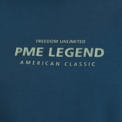 PME Legend Tops*T-Shirt With Artwork Blue